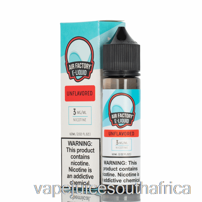 Vape Juice South Africa Unflavored - Air Factory E-Liquid - 60Ml 0Mg